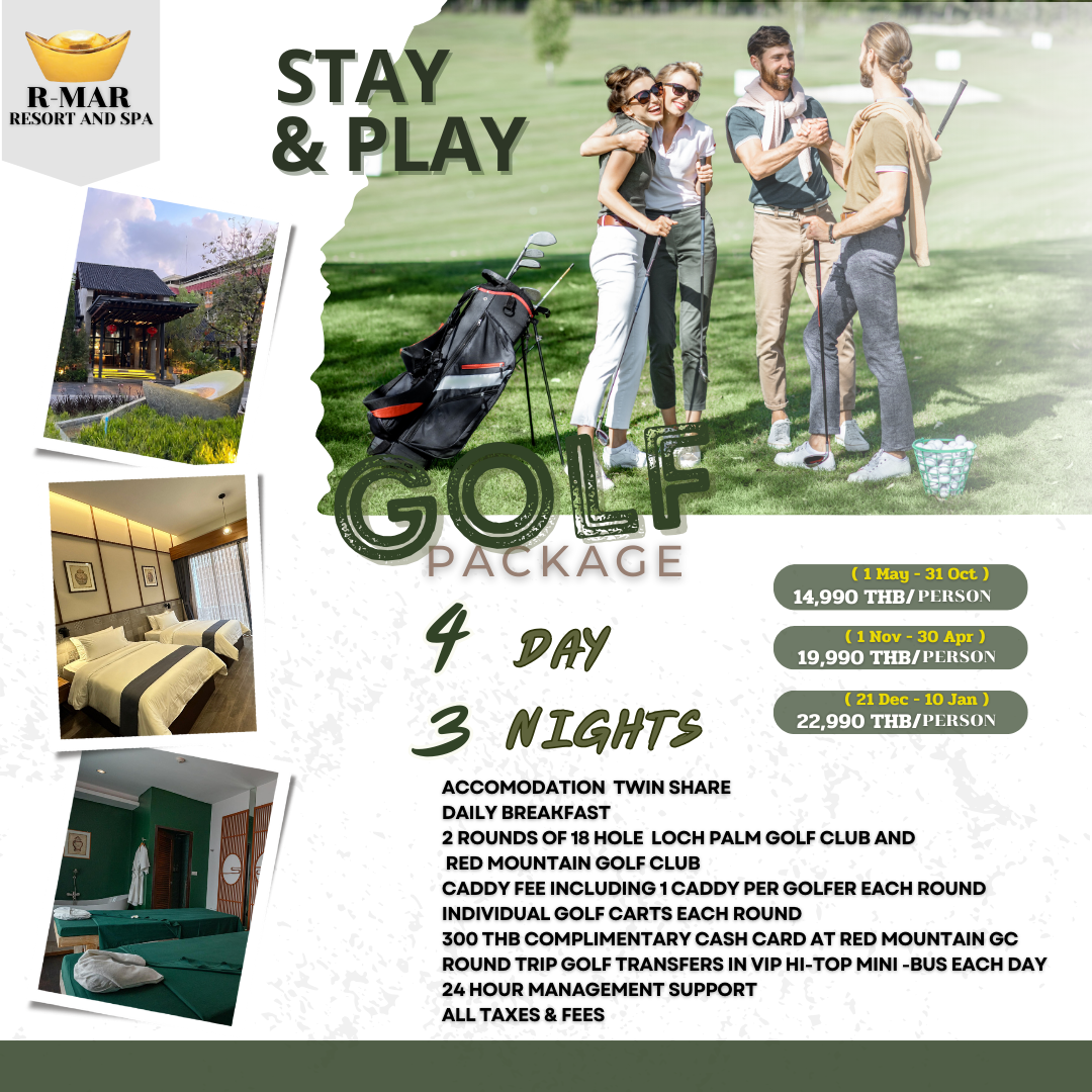 Package Golf 4 DAY 3 NIGHTS