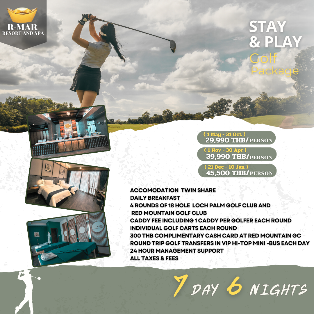 Package Golf 7 DAY 6 NIGHTS