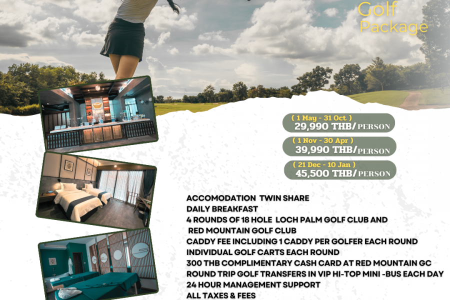 Package Golf 7 DAY 6 NIGHTS